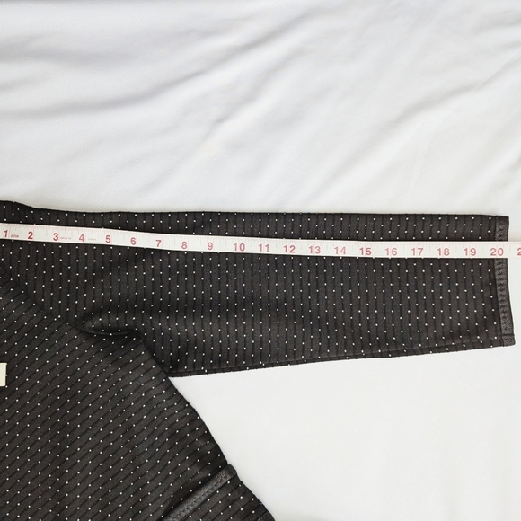 NWT Max Studio Women's A line Polka Dot Dress, Black White, Sz Large - Picture 9 of 11